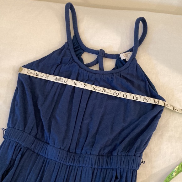 Ann Taylor Loft blue jumpsuit petite xs - Picture 9 of 15